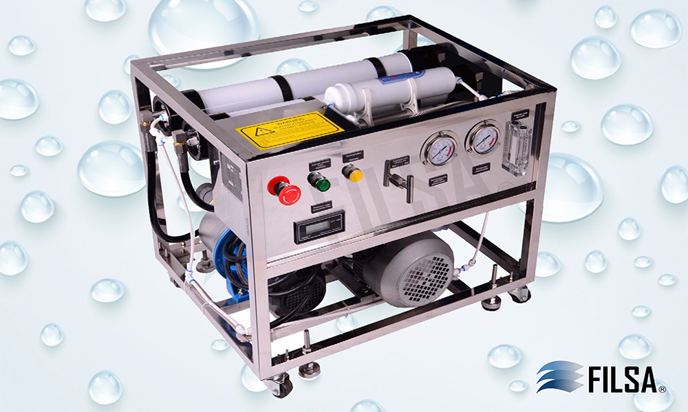 SISTEMA DE DESALINIZACIÓN DE AGUA DE MAR PORTÁTIL FIL-SWRO-700LPD/1400LPD/3000LPD/5000LPD/7000LPD/10000LPD/13000LPD